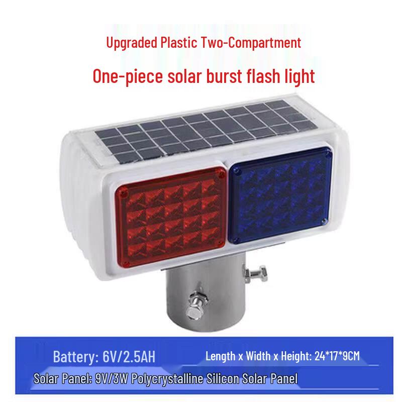 

Solar Powered Traffic Warning Light