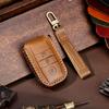 Luxury Leather Car Key Case Cover Fob Protector Keychain Accessories for Kia Sportage R K5 K4 K2 Kx3 Seltos Keyring Holder Bag