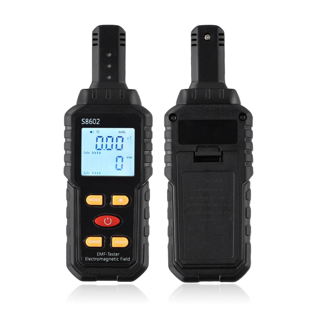 3 In 1 Digital Radiation Dosimeter Geiger Counter EMF Electromagnetic Radiation