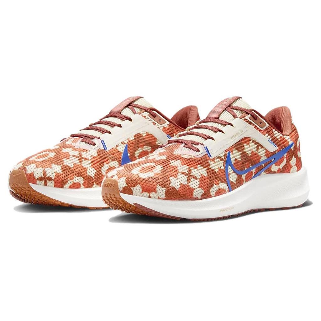 Nike Air Zoom Pegasus 40 Premium Blue Ribbon Sports Men Sneakers Cream Coconut-Milk Burnt-Sunrise FQ7680-100