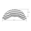 Adjustable Neck Support Pillow Stickable Travel Head Rest Kids Shoulder Pad  Car Travel