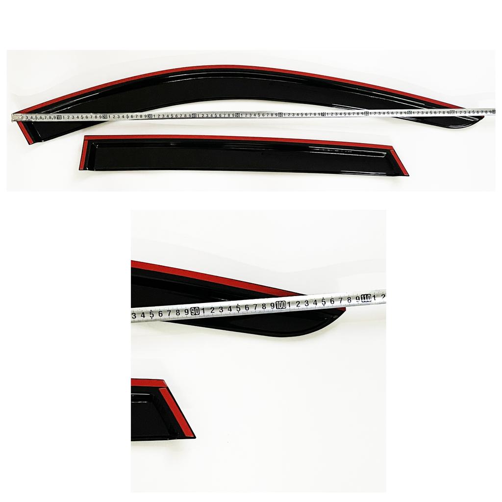 4 pcs of the latest model car window sunshade for Mazda CX-5 2017-2025 window visor rain guards window visors window rain guards