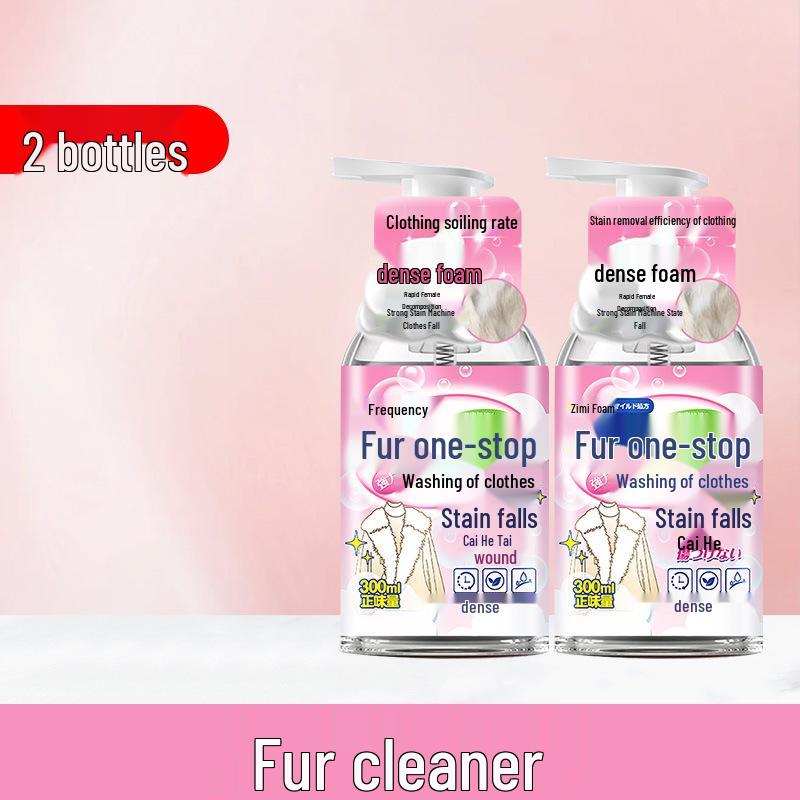

Japanese Fur Dry Cleaning: Lambswool, Shearling, Mink, Fur-on-Fur, No-Wash Formula. Ideal for Lambswool Collars, Home Use.