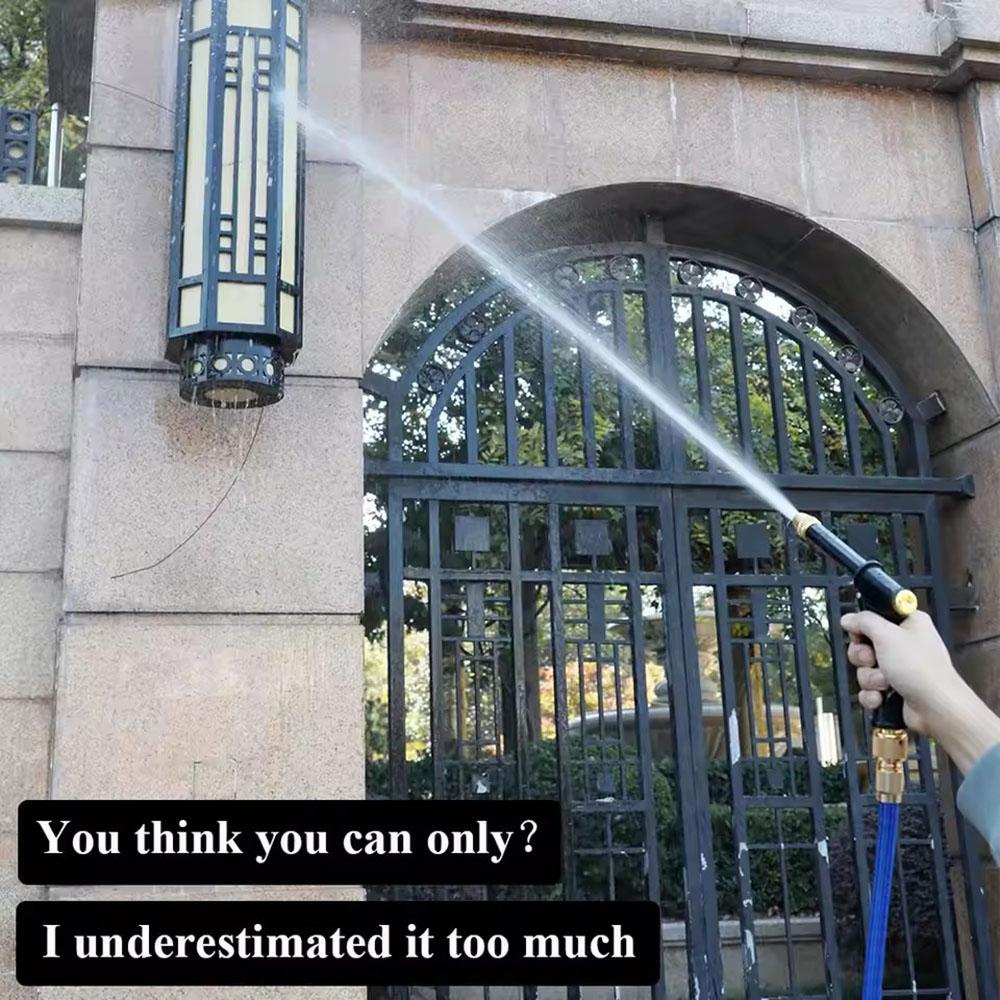 Portable High Pressure Water Gun for Cleaning, Car Washing Machine, Garden Irrigation Hose, Spray Nozzle, Foam Water Gun