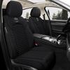 Universal Breathable Linen Seat Cover Set for Five-Seater Cars - Durable and Fully Enclosed