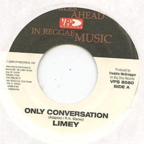 

7-дюймовая пластинка LIMEY - Только разговор VPS8550 VP 1999 США Регги, Ска и Даб