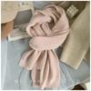New Scarf for Women in Winter Versatile Soft and Warm Knitted Thickened Ins Student Couple Scarf Trendy