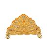 European Style Metal Paper Dispenser Desktop Ornament Gold Tissue Box Napkin Holder  Coffee Shop
