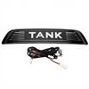 Auxiliary Tire Cover, Waterresistant Hi4Z Insignia, SUV Vehicle Accessory Electroplated Silver