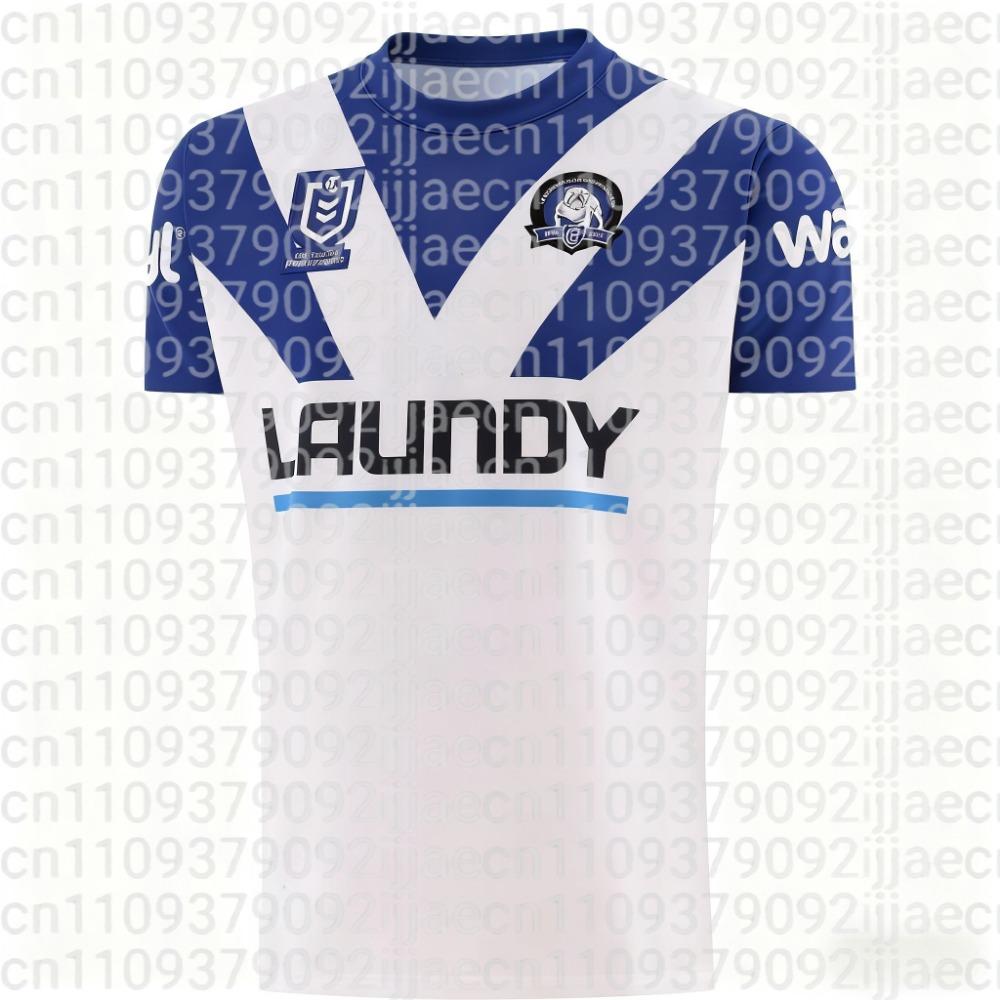 Summer Men's Bestseller Canterbury-Bankstown Bulldogs Rugby Training T-shirt A Breathable Sports Top for Both FamilyMatching