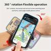 Supporto per Telefono da Polso Regolabile Rotazione a 360 Gradi Vestibilità Universale Bracciale Sportivo per Live Streaming Navigazione in Auto
