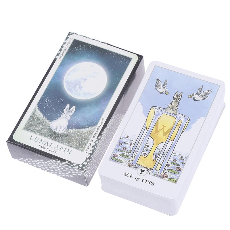 78Pcs Tarot Lunalapin Rabbit Tarot Deck Tarot Cards Tarot Card Game Party Game