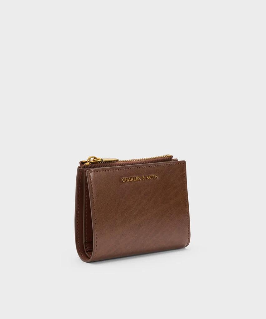 Charles & Keith Harmony Portafoglio Piccolo con Zip Superiore 4 Colori Ck6-10680907