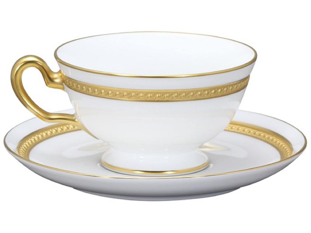 Okura Touen Pearl (Embossed) Cup & Saucer, Coffee/Tea, Approx. 195cc, Made In Japan, 6C/C304