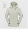 Unisex Waterproof Hooded Jacket for Outdoor Activities with Logo Printing