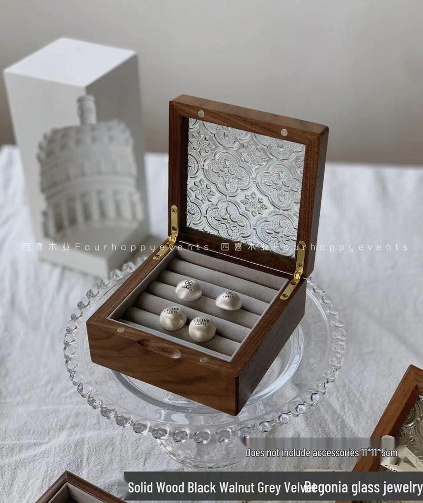 Wooden Necklace Display Stand for Jewelry Photography