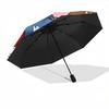 1pc Merry Christmas Adventure Tom and Jerry Automatic Open/CloseUmbrella, Portable Compact Umbrella for Men & Women J061