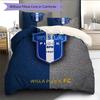 Wisła Płock Pattern Bedding Quilt Set Home Decoration Gift (1 * Duvet Cover + 2 * Pillowcase Without Core)