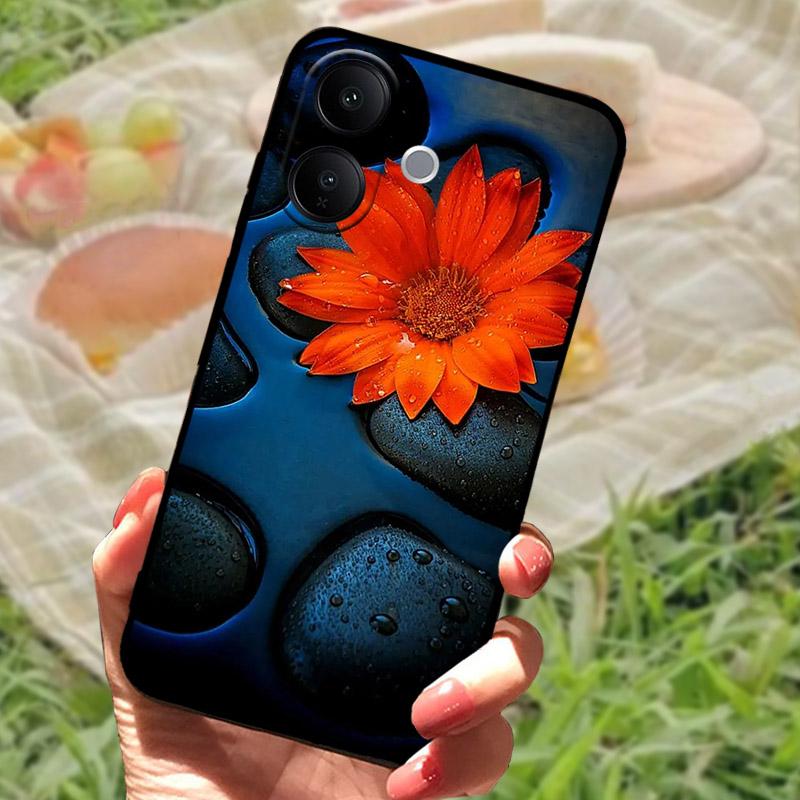 For Vivo V60 Lite 4G 5G 2025 Phone Case Fashion Painting Silicone Soft TPU Casing For VIVO V60Lite Shockproof Back Cover 6.77"