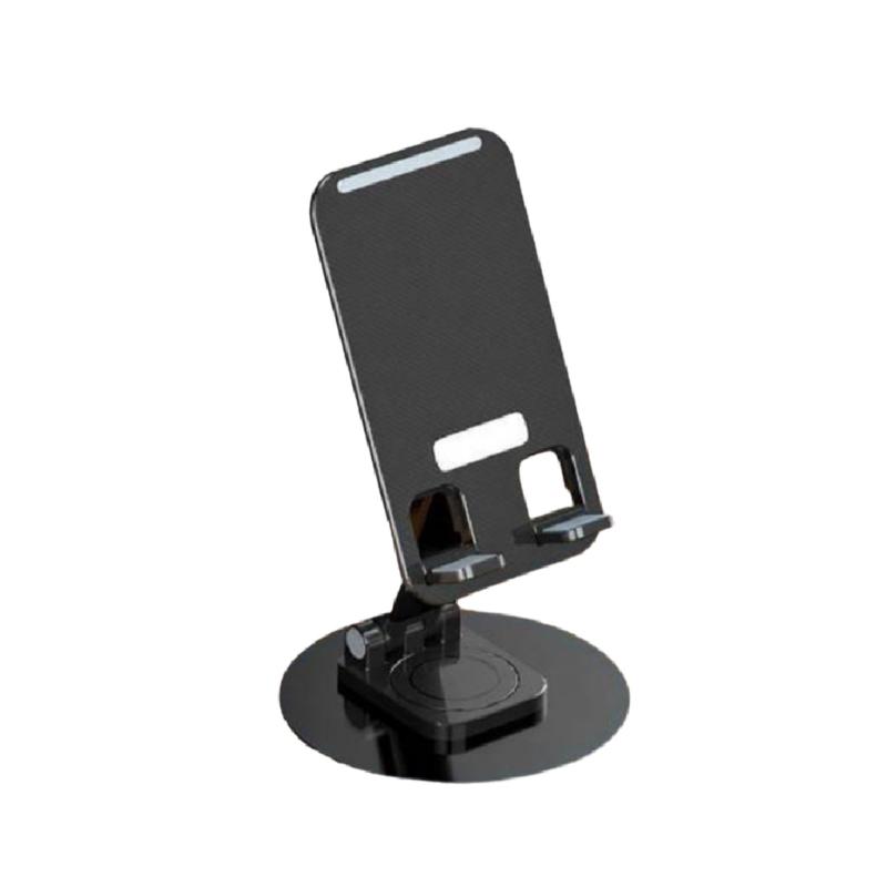 

1pc/2pcs Aluminum Rotating Cellphone Holder for Phone Tablet Folding Angle Height Adjustable Tabletop Support Cradle