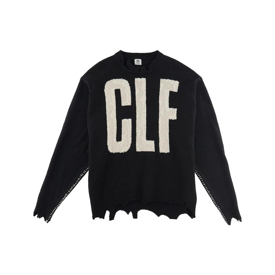 

Saint Michael CLF Длинные рукава Трикотажные черные мужские топы SM-A22-0000-033 M