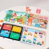 Wooden Tearing Book For Baby And Toddler Educational Play Toy For Early Learning