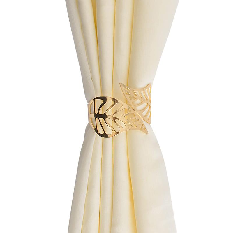 

1/2 шт. Подхваты для штор в стиле хай-энд, Зажимы для фиксации штор, Художественные крючки для штор, Элегантные шторные подвязки, Регулируемые, Золотые/Серебряные 1PC золотой