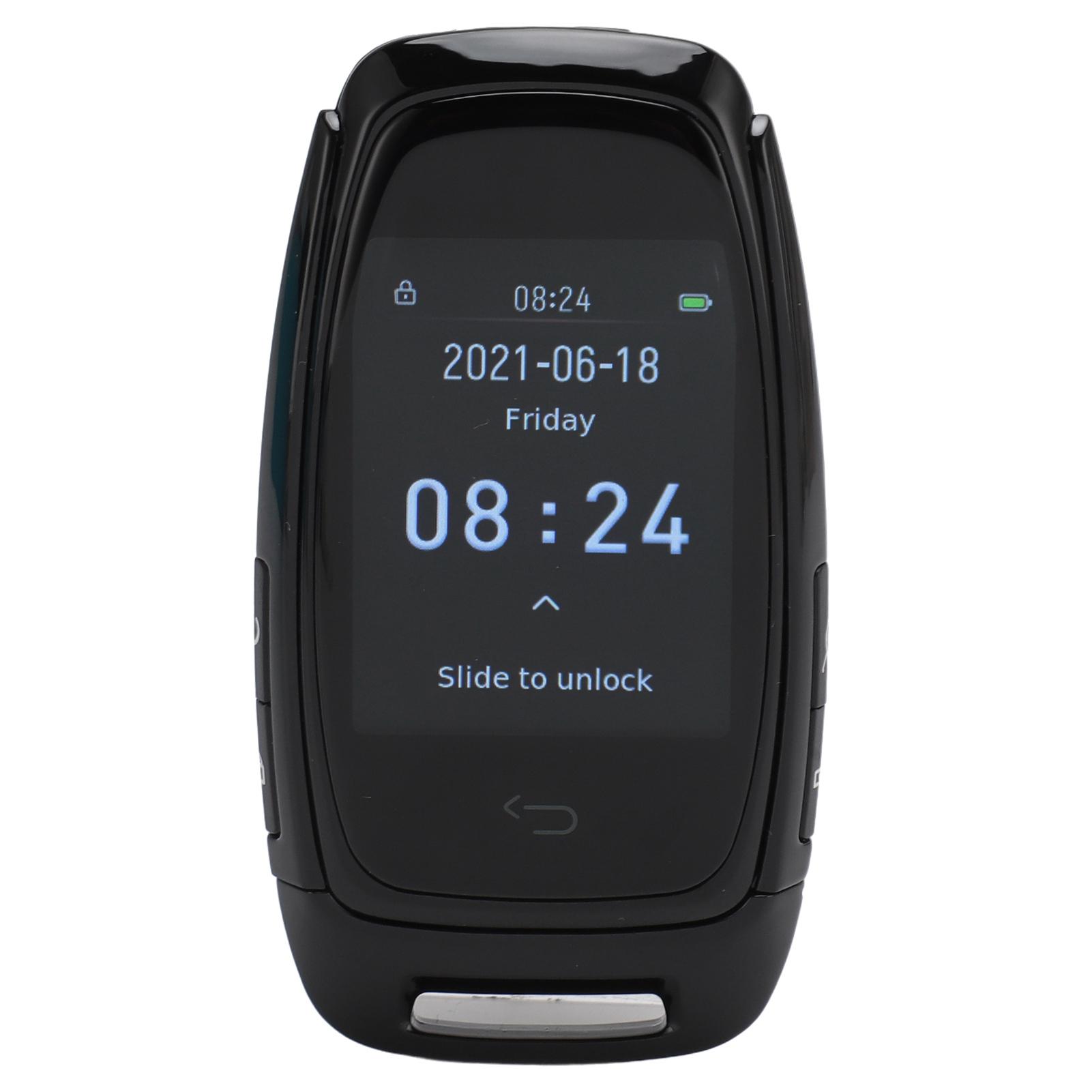 

2,0-дюймовый ЖК-экран Smart Key Бесключевой доступ Пульт дистанционного управления Автомобильный ключ Замена аксессуара для запуска чёрный