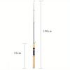Mini Telescopic Ice Fishing Rod Portable Carbon Fiber River Shrimp Carp Fishing Pole for Winter Fish Rods Tackle 60/80/100cm