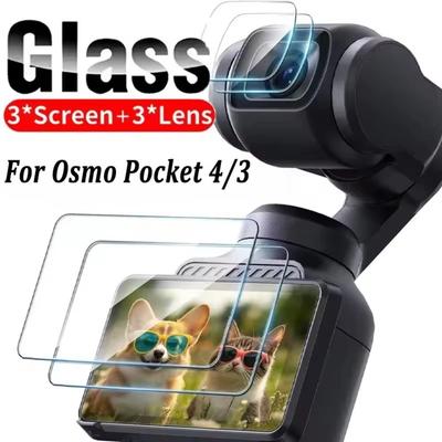 HD Lens Films Tempered Glass Protective Films New Screen Protector for DJI Osmo Pocket 4 3