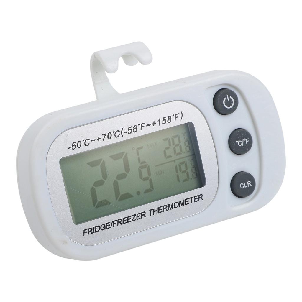 LCD Digital Waterproof Refrigerator Freezer Thermometer with MinMax Function