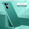 Per OPPO Reno 13 13 Pro Custodia per Telefono con Vernice Metallizzata Opaca Streamer Anti-Caduta Anti-Impronte Digitali con Foro