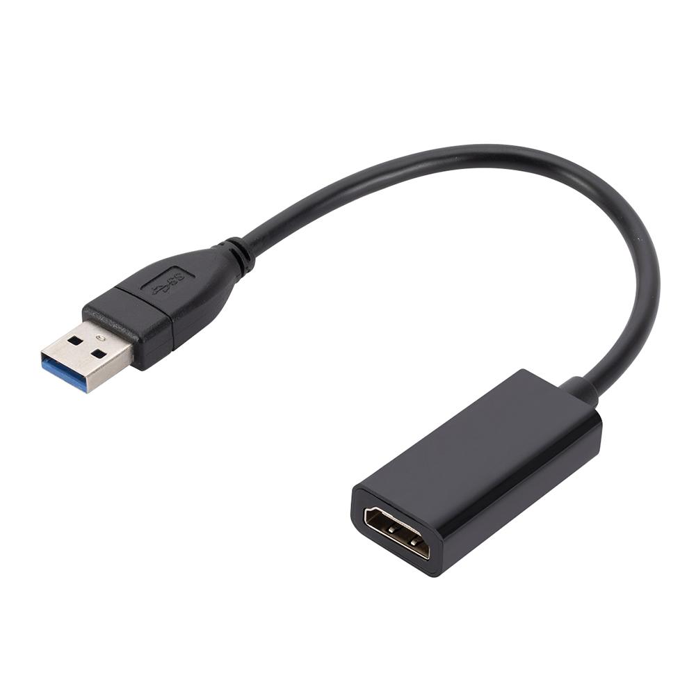 

Адаптер USB-HDMI HD 1080P USB 3.0-HDMI-совместимый конвертер Внешний USB-адаптер Видеоадаптер Кабель для настольного ноутбука ПК