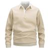 Polo Collar Hoodie Trendy Men's Hoodie Casual Versatile Pullovers & Long Sleeves Men’s Sweatshirts