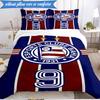 3PCS Esporte Clube Bahia Design Printed Soft Bedding Set,Including 1pc Duvet Cover And 2pcs Pillowcases Perfect for Bedroom, Dormitory, Fan gift