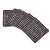 5Pcs 6x6cm Self Recoverying Mat Black Paper Cutting Board Anti Slip Craft Mat  Clay Modeling