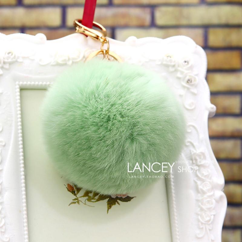 Rabbit Delightful Fur Keychain For Women Awesome Gift Idea With Beautiful Color Available Options