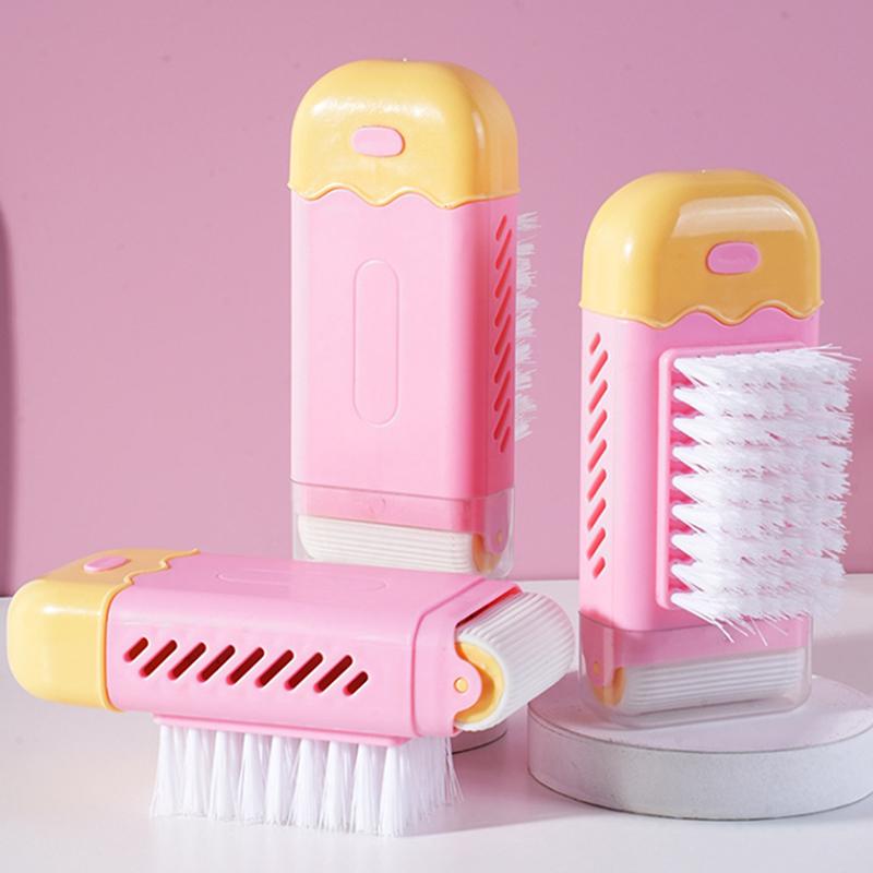 Hand Free Scrubbing Soap Box Brush Multifunctional Foam Box Household Automatic Soap Drain Roller Laundry Soap Drainage Type