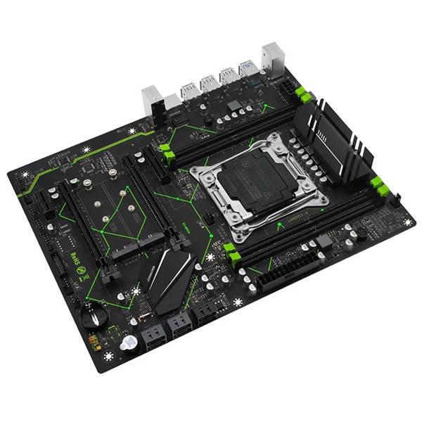 1-Piece PCB X99 MR9A LGA2011-3 Motherboard, Color: As Shown, DDR4 M.2*2 Compatible