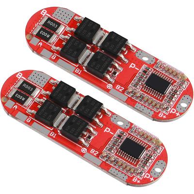 2 Stück BMS 1S 2S 10A 3S 4S 5S 25A 18650 Li-ion Lipo Lithium-Batterie Schutzschaltung Platine Modul PCB Pcm 18650 Ladegerät