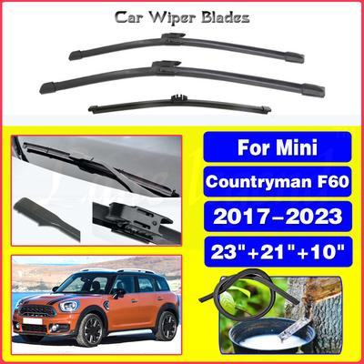 Voor Mini Countryman F60 2017 - Voor Achter Ruitenwisserbladen Voorruit Auto Accessoires 23"21"10"