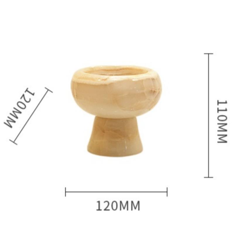 Light Luxury Candle Holder Aesthetic Art Design Jade Aromatherapy Candle Holders Modern Decoration Elegant Wedding Centerpieces