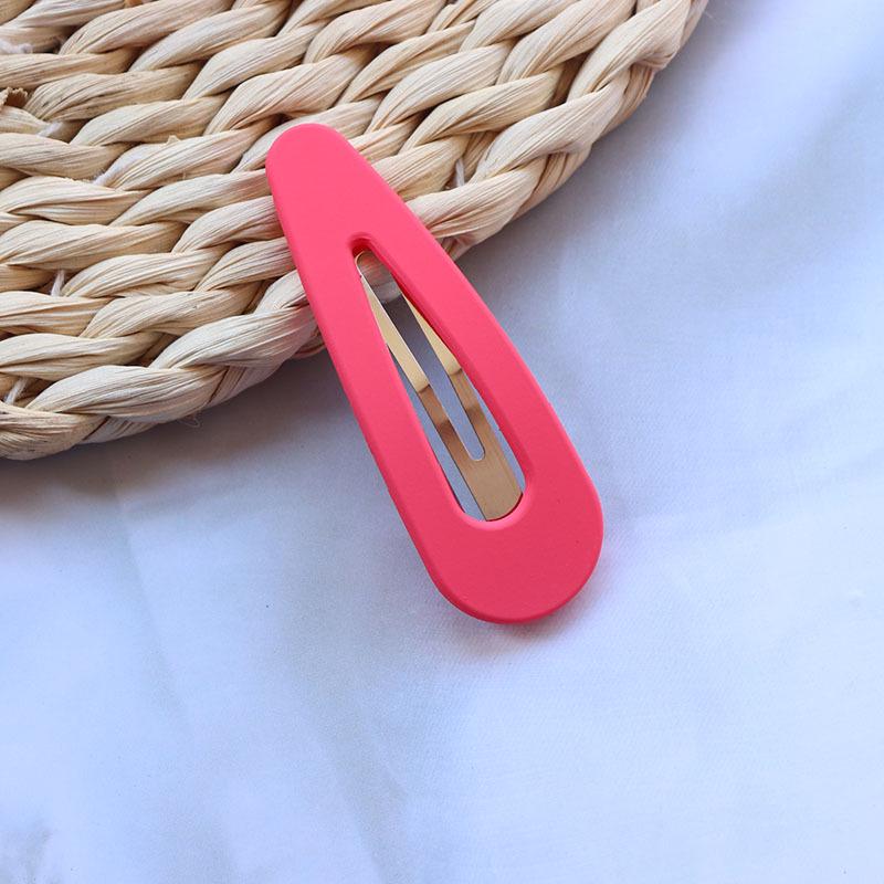 7cm Matte BB Clip - Cute Korean & Japanese Style Morandi Color Hairpin Accessory