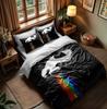 Panda Fall Duvet Cover Set UK Single Double Queen US Twin Full King Size Among Bed Linen Set