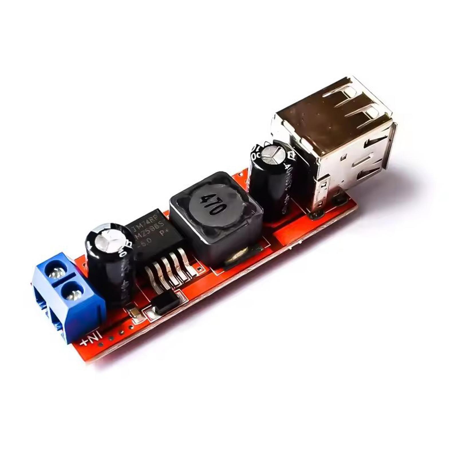 

Double USB Buck Converter Module DC 9V-36V To 5V 3A Step-Down Converter Module for Cars Boats RVs and Industrial China Mainland
