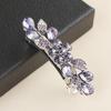 Korean Crystal Hair Clip: Elegant Large Hairpin for Women, Perfect for Stylish Ponytails and High-End Hair Accessories.