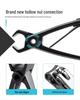 Stainless Steel Large Opening Nail Clippers - Portable Household Nail Cutter for Thick Toenails