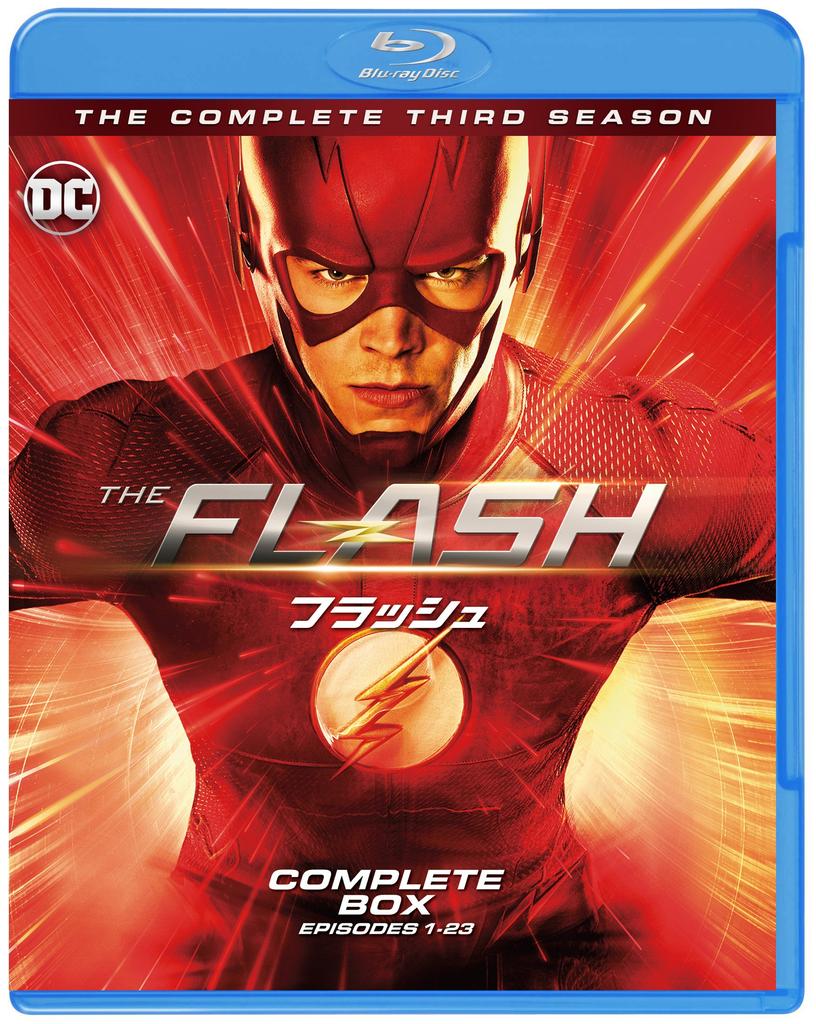 THE FLASH 3rd Season Complete Set 4 (Episodes 1-23, Discs) [Blu-ray]
