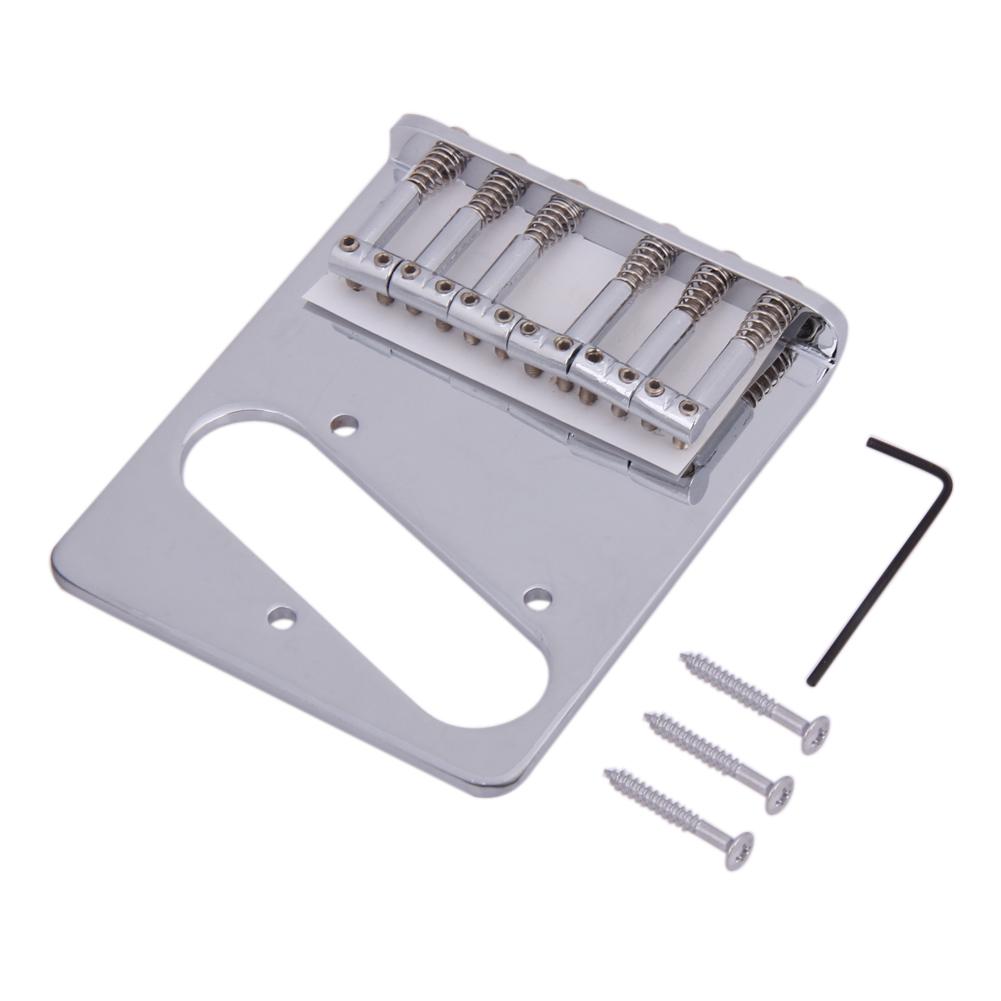 6-Saiter Gitarrenbrücke für Telecaster Tele TL Elektrische Gitarre