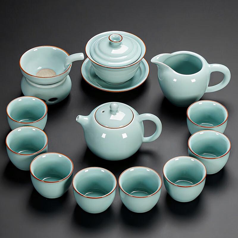 Laino Guanyao 12-Piece Japanese Tea Set